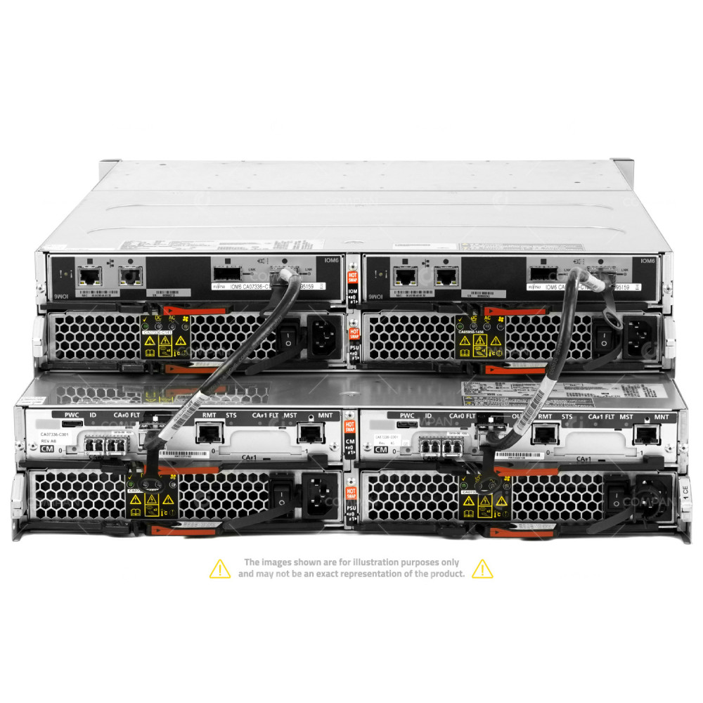 ETCS8-S4 FUJITSU ETERNUS CS800 S4 STORAGE ENCLOSURE WITH 24 X 3TB SAS HDD